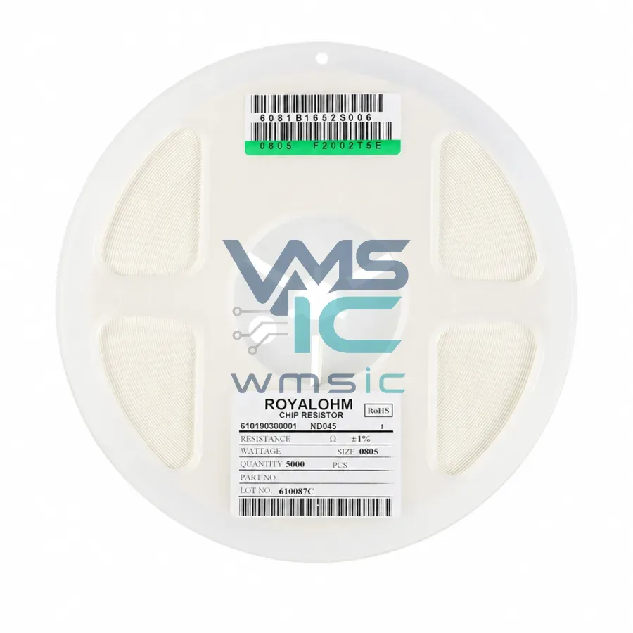 0805W8F180KT5E 0805 SMD Resistor 1.8 Ohm 1/8W+/ 1% Tolerance 50 Pcs 0805W8F180KT5E Package