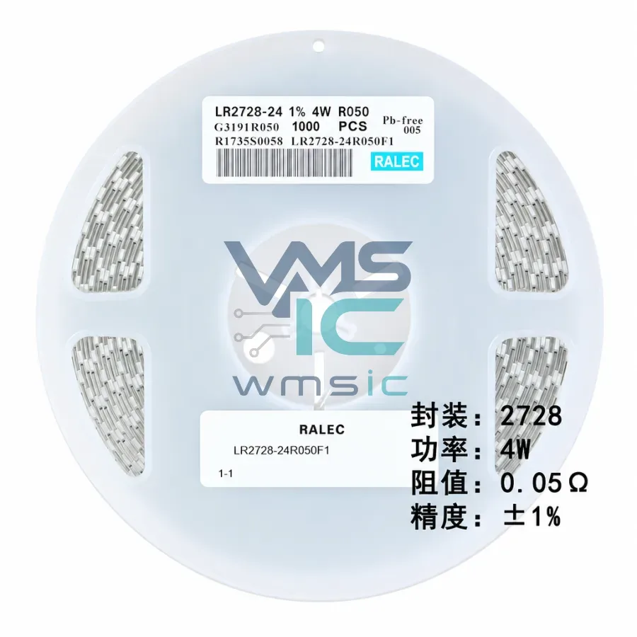 2728 SMD Alloy Resistor 0.05R+/ 1% 4W LR2728-24R050F1 Package