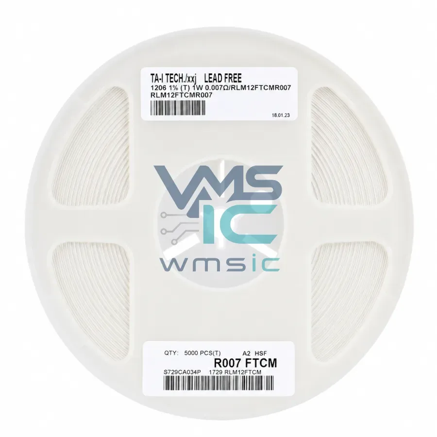 1206 SMD Alloy Current Sense Resistor 0.007R+/ 1% 1W RLM12FTCMR007 10pcs RLM12FTCMR007 Package