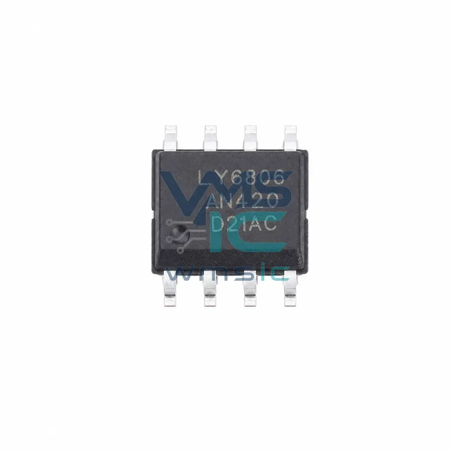 LY6806-AN420 Power Bank SoC 2A Charge 2.4A Discharge Power Management Chip LY6806 ESOP-8 Package