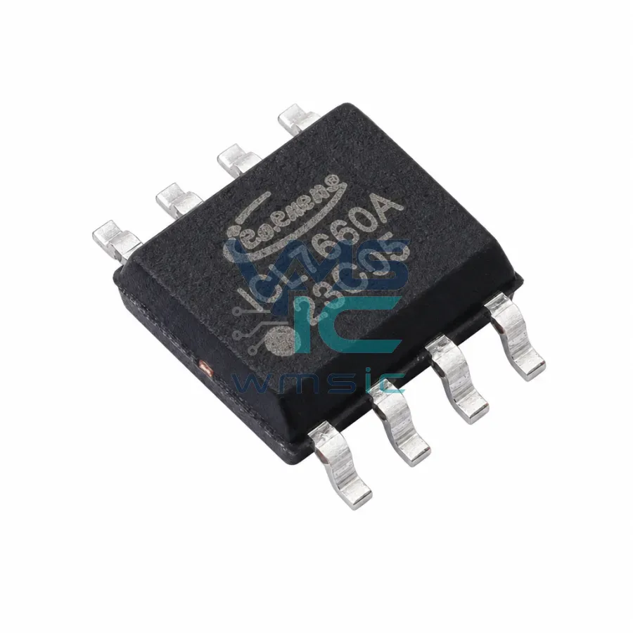 CMOS преобразователь напряжения ICL7660AIBAZA-T 1.5V-10V 45mA, SOP-8 Корпус