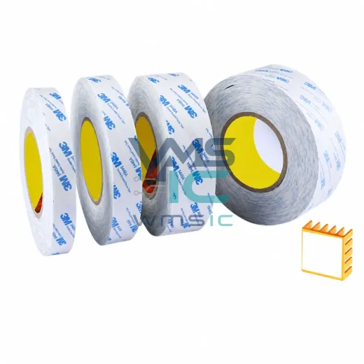 原装正品 2/2.5/4/5CM宽 贴 胶 白色 散热片（散热器）专用！
