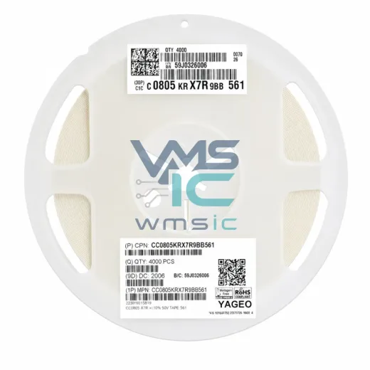 Конденсатор керамический SMD 0805 560 пФ 50 В X7R ±10% CC0805KRX7R9BB561
