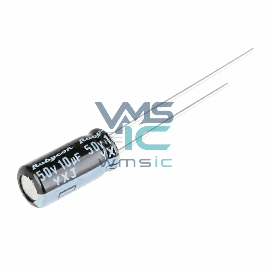 50V 10uF+/ 20% 50YXJ10MFFC5X11 Aluminum Electrolytic Capacitor 10PCS 50YXJ10MFFC5X11 Package