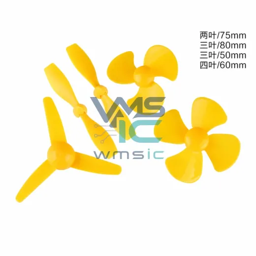 兩/三/四叶螺旋桨 正反桨 固定翼 玩具电机马达配件 孔径2.0mm