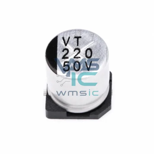 SMD алюминиевый электролитический конденсатор 50 В 220 мкФ, 10x10.5 м�