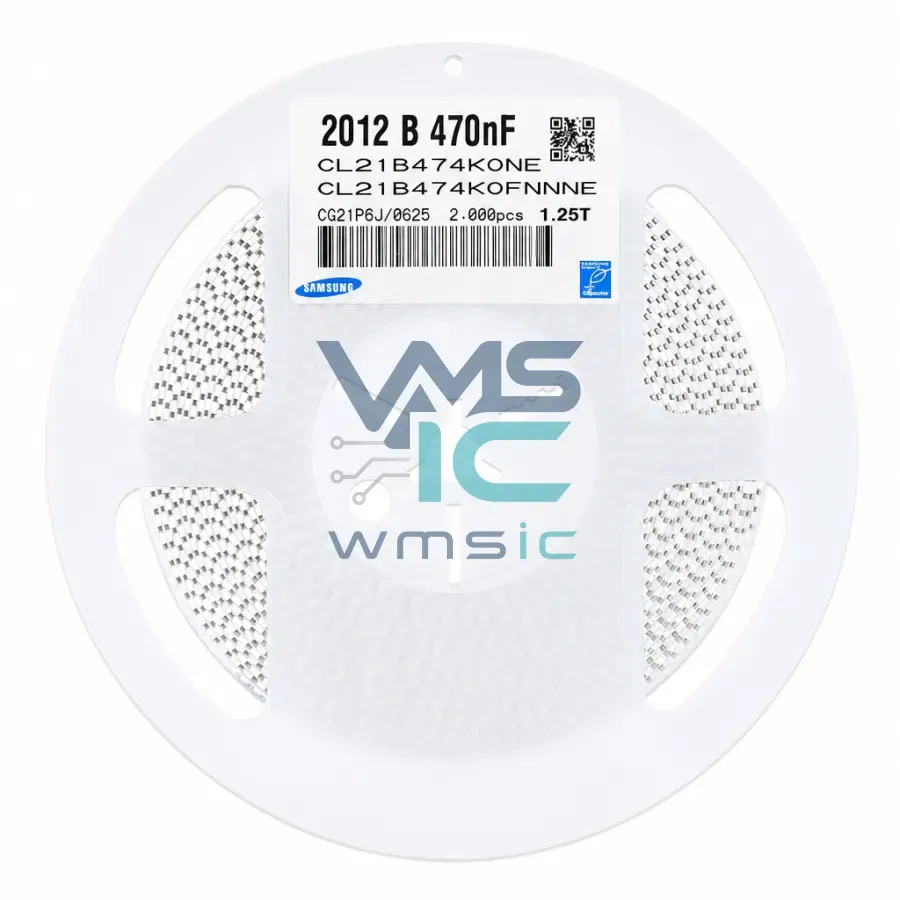 原装0805贴片电容470nF(474) ±10%16V X7R CL21B474KOFNNNE 50只 CL21B474KOFNNNE 封装