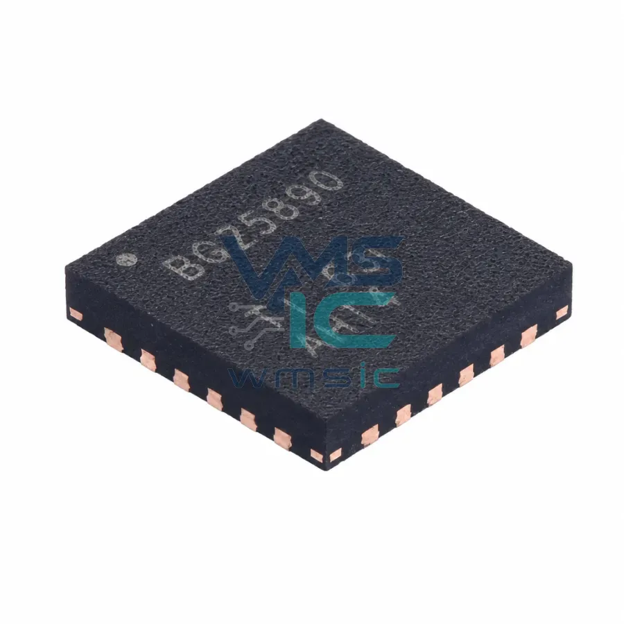 I2C управляемый одноклеточный зарядный прибор 5А с быстрым зарядом и режимом повышения мощности USB OTG BQ25890RTWR WQFN-24-EP(4x4) Корпус