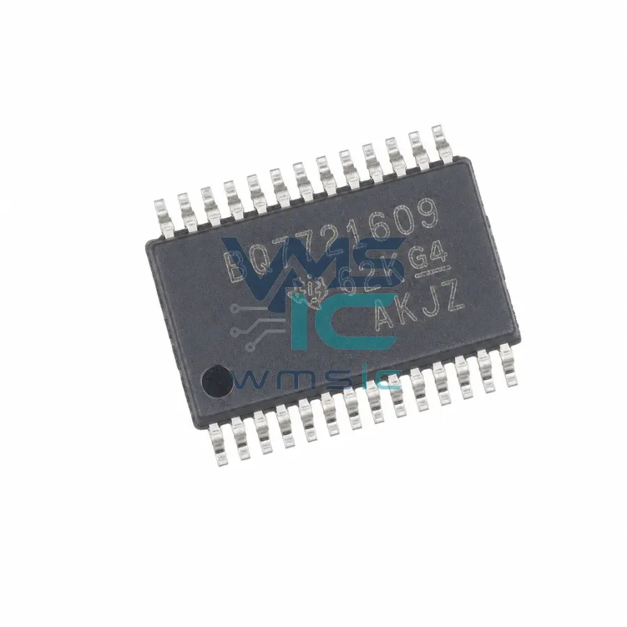 BQ7721609PWR 3-16 Series Li-Ion Battery Voltage and Temperature Protector BQ7721609PWR TSSOP-24-175mil Package