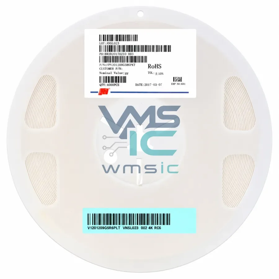 0805 SMD Varistor 5.6V Nominal 8V FPV201209G5R6PKT - 10PCS FPV201209G5R6PKT Package