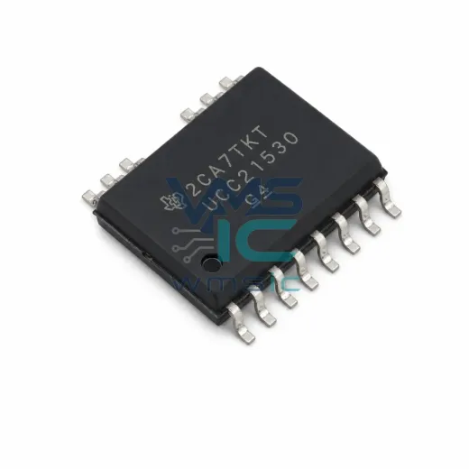 UCC21530DWK 5.7kVRMS изолированный двухканальный Драйвер затвора 4 А 6 А 3,3 мм Spacing SOIC-14