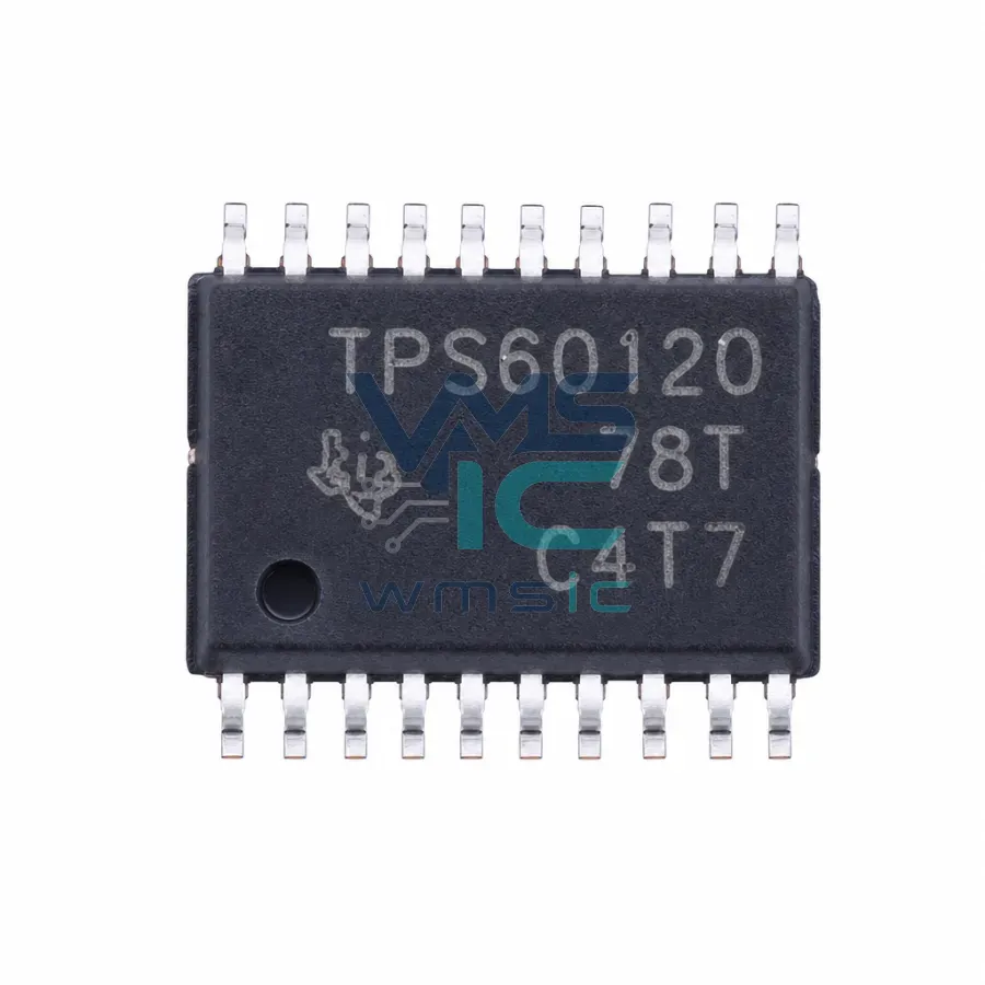 TPS60120PWP Высокоэффективный преобразователь с подкачкой заряда 200мА HTSSOP-20 Корпус