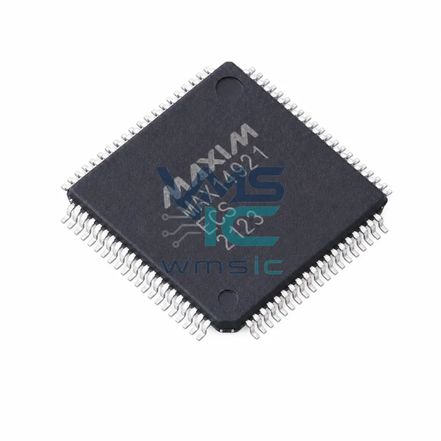 MAX14921ECS+T High-Precision 12/16-Cell Battery Measurement AFE MAX14921ECS TQFP-80(12x12) Package