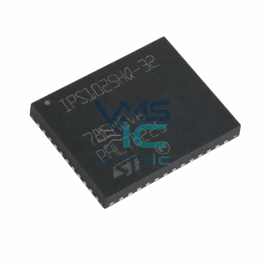 IPS1025HQ-32 High-Efficiency High-Side Switch for Capacitive Loads IPS1025HQ VFQFPN-48L(6x8) Package