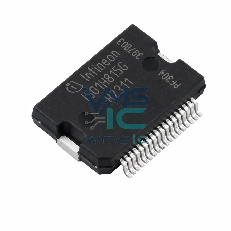 ISO1H815GAUMA1 Isolated 8-Channel 1.2A High-Side Switch Digital Output ISO1H815GAUMA1 BSSOP-36-EP-11mm Package