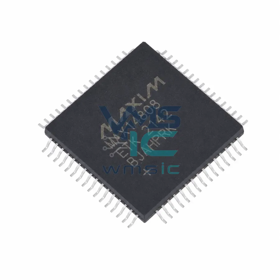 八进制三级/四进制五级高压2A数字脉冲器帶T/R開關 MAX14808ETK TQFN-68-EP(10x10) 封裝