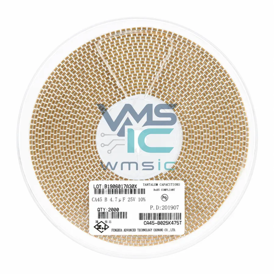 Конденсатор 4.7uF CA45-B025K475T Корпус