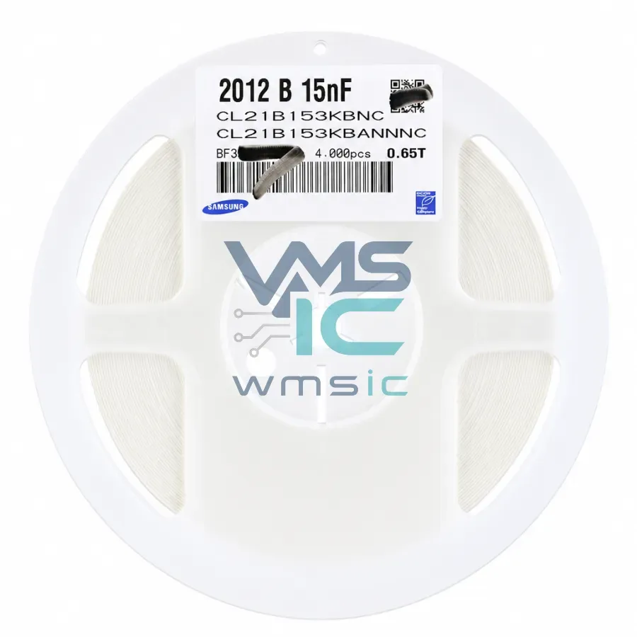 0805 SMD Ceramic Capacitor 15nF 50V X7R CL21B153KBANNNC - 50PCS CL21B153KBANNNC Package