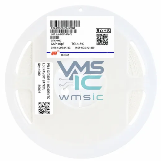 0805 SMD Ceramic Capacitor 16pF 50V C0G/NP0 0805CG160J500NT