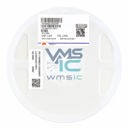 0805 SMD Ceramic Capacitor 1.5nF 50V X7R 0805B152K500NT