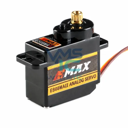 原装正品 EMAX ES08MA II模拟舵机 12g金属齿轮正向/伺服器 ES08MA