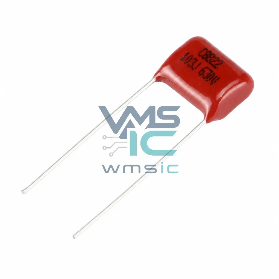 CBB CL Metallized Film Capacitor 630V 0.01uF 103J Pitch 10mm 10pcs 103J Package