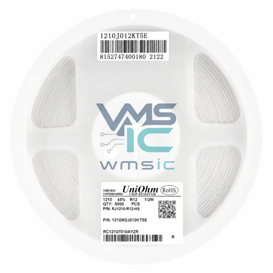 1210W2J012KT5E 1210 SMD Resistor 0.12 Ohm R120+/ 5% 0.5W 10pcs R120 Package