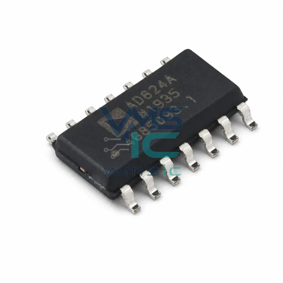 AD824ARZ-14-REEL7 Quad Low Power Rail-to-Rail FET Op Amp AD824ARZ SOIC-14 Package