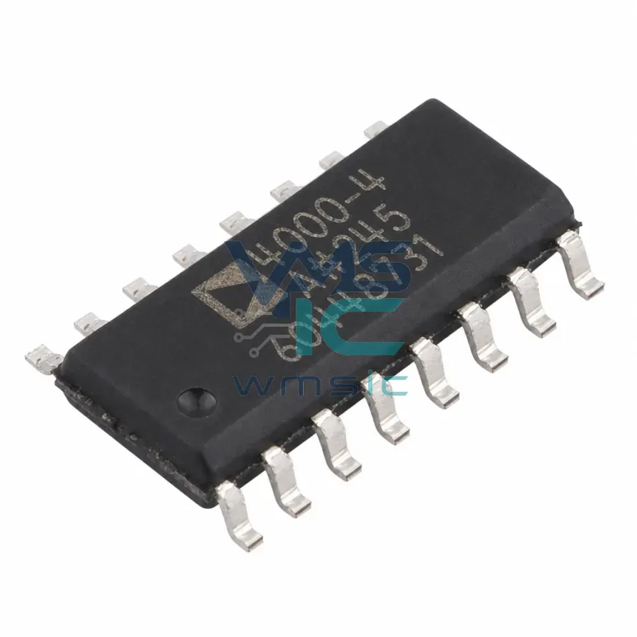 Четырехканальный операционный усилитель ADA4000-4ARZ-R7, JFET, SOIC-14 Корпус