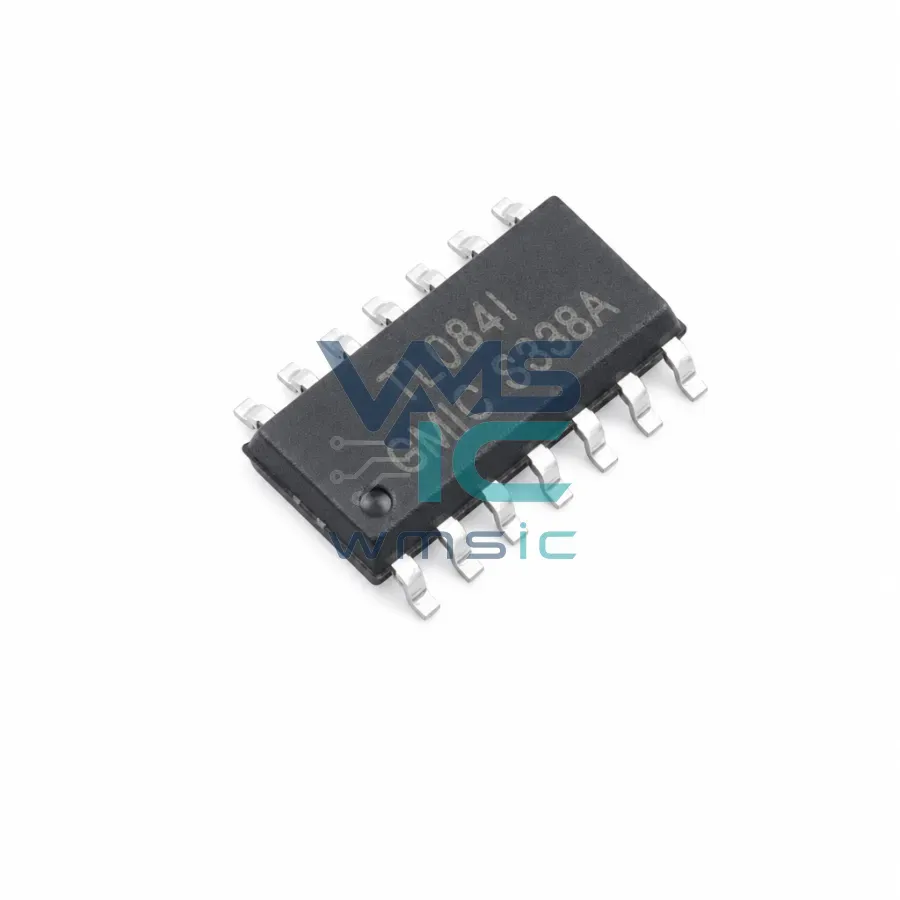 Операционный усилитель TL084IDR-GM, 4-канальный, FET-вход, SOP-14 Корпус
