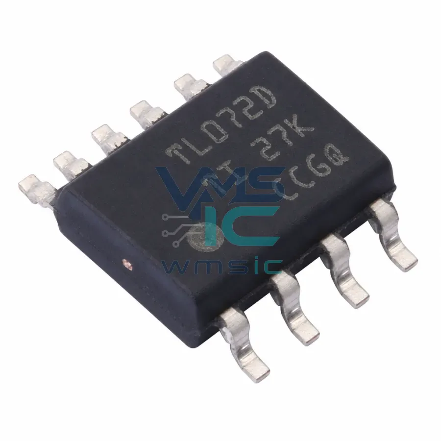 Низкошумный двойной операционный усилитель входа FET TL072HIDR SOIC-8 Корпус