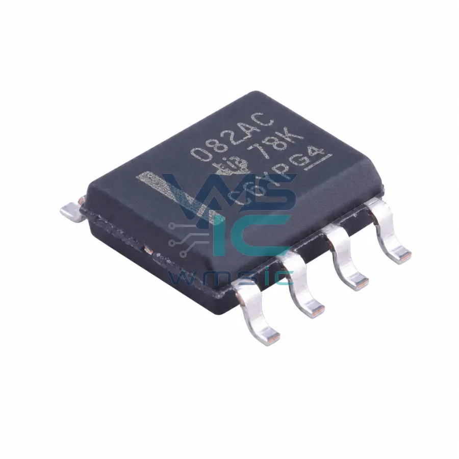 Двухканальный операционный усилитель TL082ACDR, JFET-вход, SOIC-8 Корпус