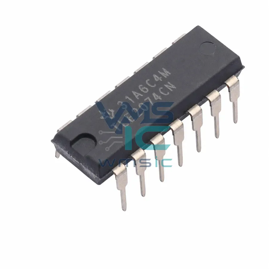 Четырехканальный операционный усилитель TLE2074CN JFET PDIP-14 Корпус