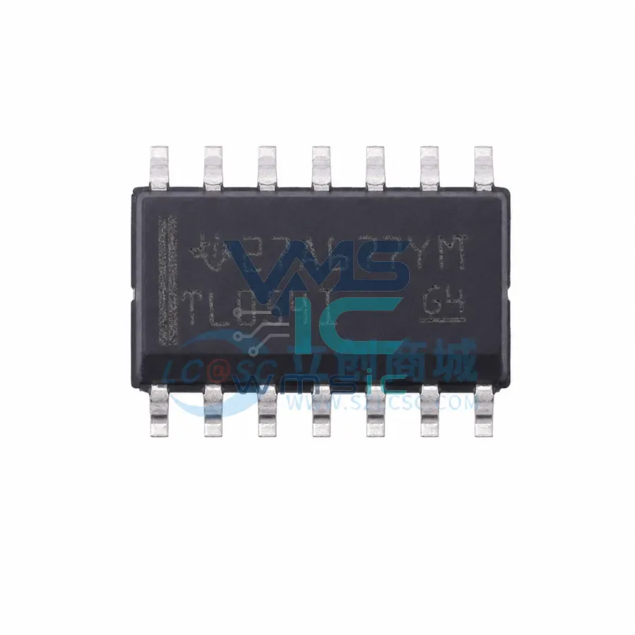 Четырехканальный операционный усилитель TL054IDR JFET SOIC-14 Корпус