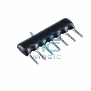 4.7k Ohm+/- 5% SIP Resistor Network Array A07-472JP SIP-7-2.54mm Package