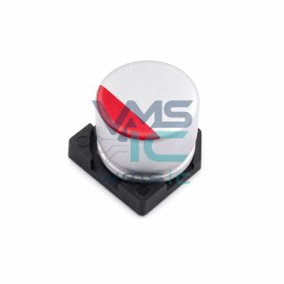 100uF 35V+/- 20% Polymer Aluminum Solid Capacitor A768KE107M1VLAE036 SMD 8x6.7mm Package