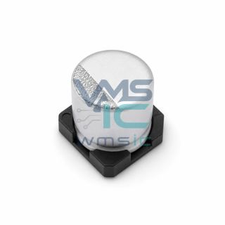 10uF 16V+/- 20% SMD Aluminum Electrolytic Capacitor EEEHD1C100AR SMD D4xL5.8mm Package