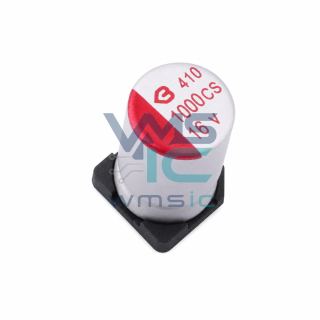 220uF 35V+/- 20% Polymer Aluminum Solid Capacitor A768KS227M1VLAE024 SMD D8xL12.5mm Package
