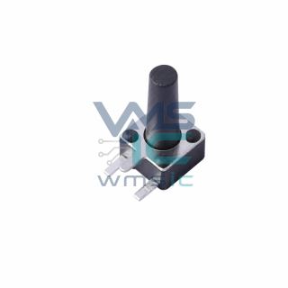 TS-1091B-A10B3-D2 4.5x4.5x8mm Horizontal Through-hole Tactile Switch TS-1091B-A10B3-D2 Right Angle Through Hole 4.5x4.5mm Package