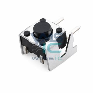 TC-1102N-C-Q-B 6x6x6mm Right Angle Tactile Switch TC-1102N-C-Q-B Right Angle Through Hole 6x6mm Package