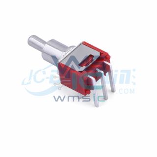 Sub-Miniature Toggle Switch 3-Pin 3-Position Right Angle PCB Mount ST-0-103-C03-N003-RS Right Angle Through Hole 8.3x5.2mm