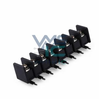 8.25mm Pitch 8 Pin Single Row Right Angle Terminal Block DBT30R-8.25-8P-BK-P DBT30R Right Angle Through Hole P 8.25mm