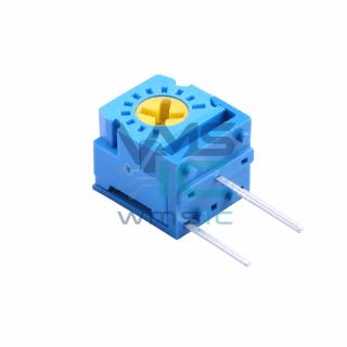 GF063X-B501 Cermet Trimming Potentiometer Side Adjust 500Ohm+/- 20% GF063X Through Hole 6.8x6.1mm Package