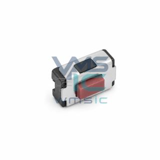 3.9x6x2.65mm DIP Tactile Switch K2-1107DR-A4SW-01 Through Hole 6x3.9mm Package