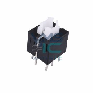 Latching Illuminated Switch 8.5x7.5mm Red LED K6-6130D02-L1 Through Hole 8.5x7.5mm Package