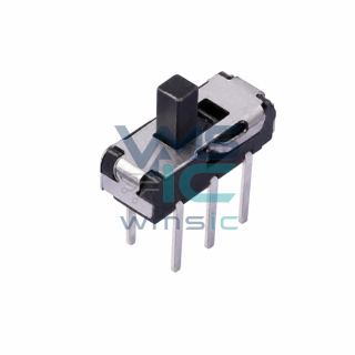 Right Angle DIP Slide Switch K3-1260D-L1 Through Hole 9x3.5mm Package