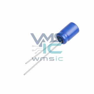 220uF 25V Red Marking Short Lead Solid Polymer Capacitor 250ARCP221M06A0 Through Hole D6.3xL10mm Package