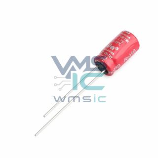 680uF+/- 20% 10V 6810100612R00 SMD Conductive Polymer Solid Capacitor 6810100612R00 Through Hole D6.3xL12mm Package