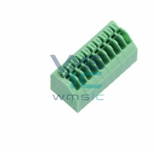 2.5mm Pitch 10-Pin Single Row PCB Terminal Block 1990083 Through Hole P 2.5mm() Package